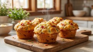Muffin salé : recette moelleuse et variantes faciles