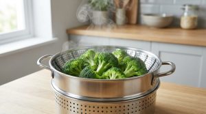 Temps cuisson brocolis vapeur : repères simples
