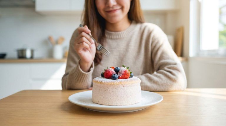 Gâteau peu calorique : l'avis de Juliette sur les snacks