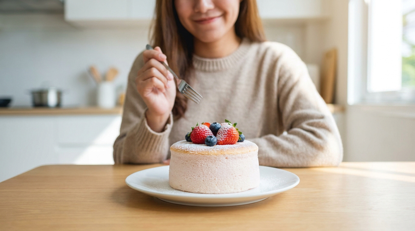 Gâteau peu calorique : l&rsquo;avis de Juliette sur les snacks