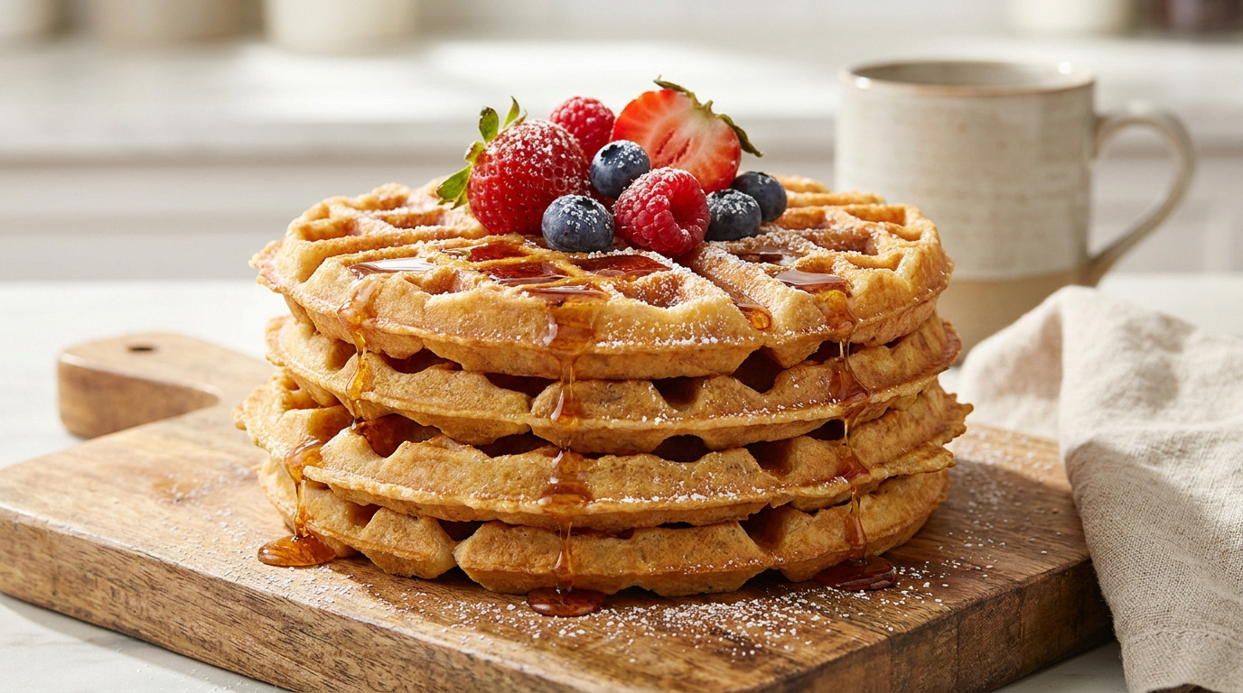 Gaufres sans gluten : la recette pour un résultat parfait
