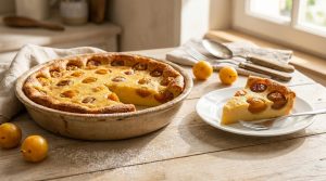 Recette clafoutis mirabelle : le secret du moelleux