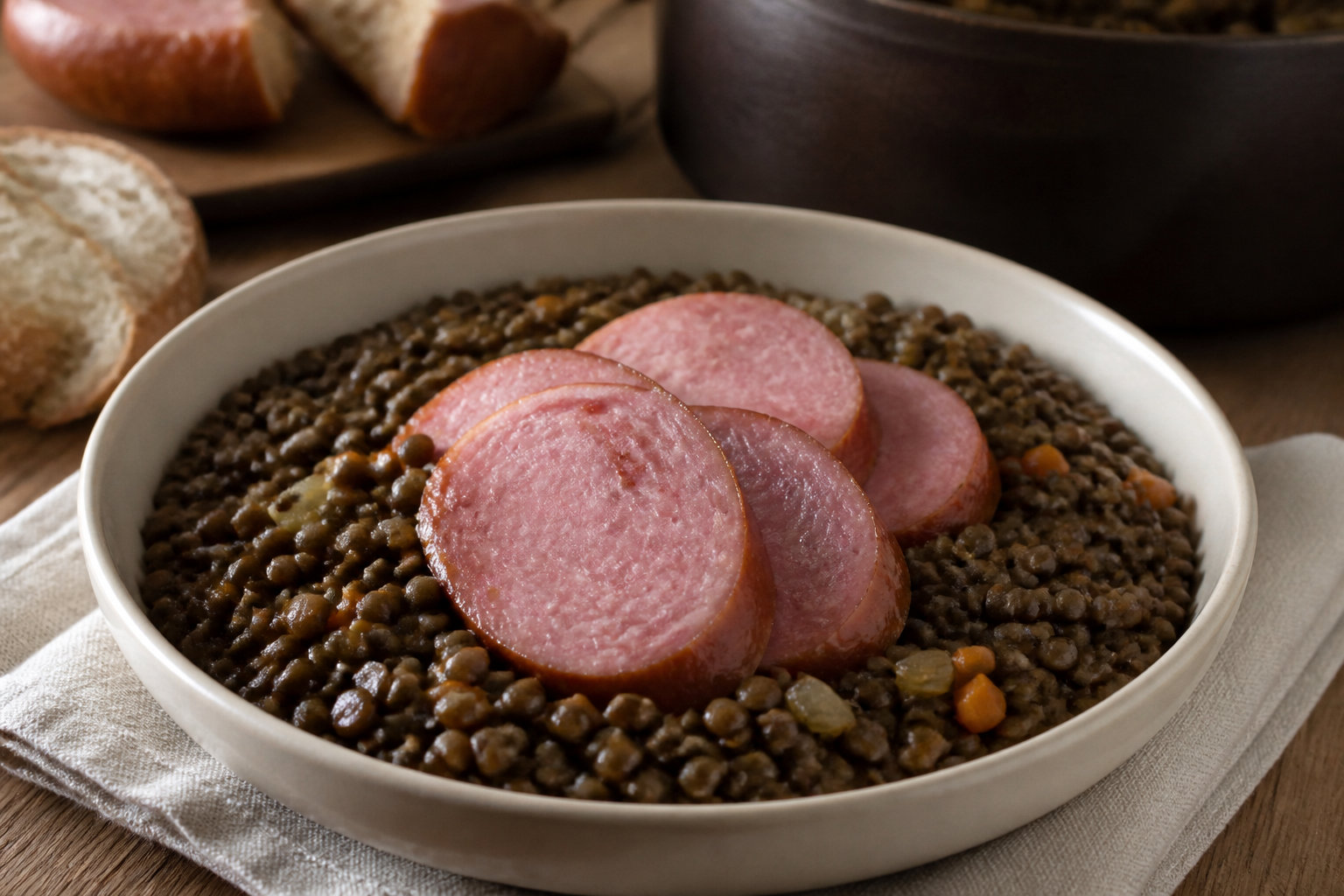 Accompagnements et conservation : sublimer l'andouille après cuisson
