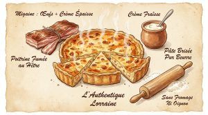 Le secret de la quiche lorraine grand-mère authentique