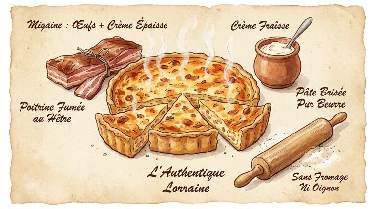 Le secret de la quiche lorraine grand-mère authentique