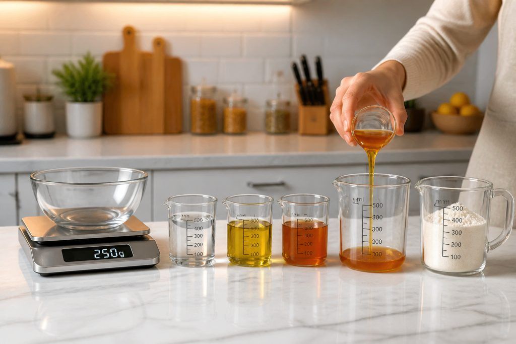 250g en ml : la densité, clé de vos mesures
