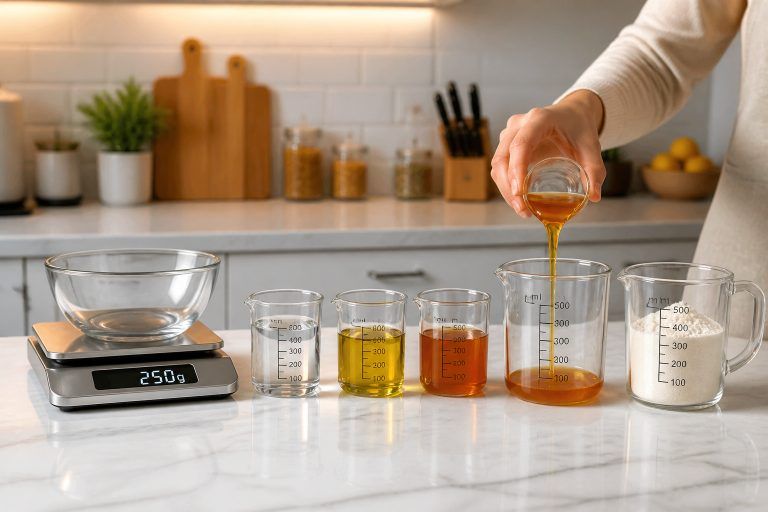 250g en ml : la densité, clé de vos mesures