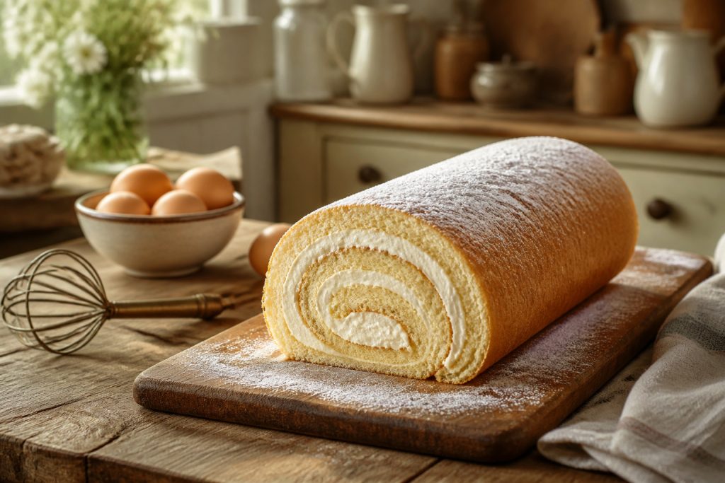 Recette gâteau roulé grand-mère : génoise parfaite