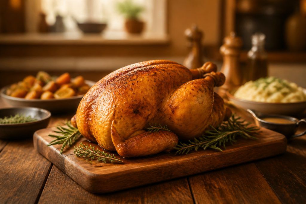 Cuisson poulet 2 kg au four : le temps idéal