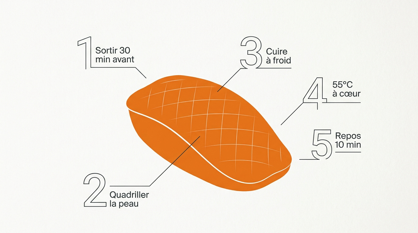 Cuisson du filet de canard : les techniques pour réussir