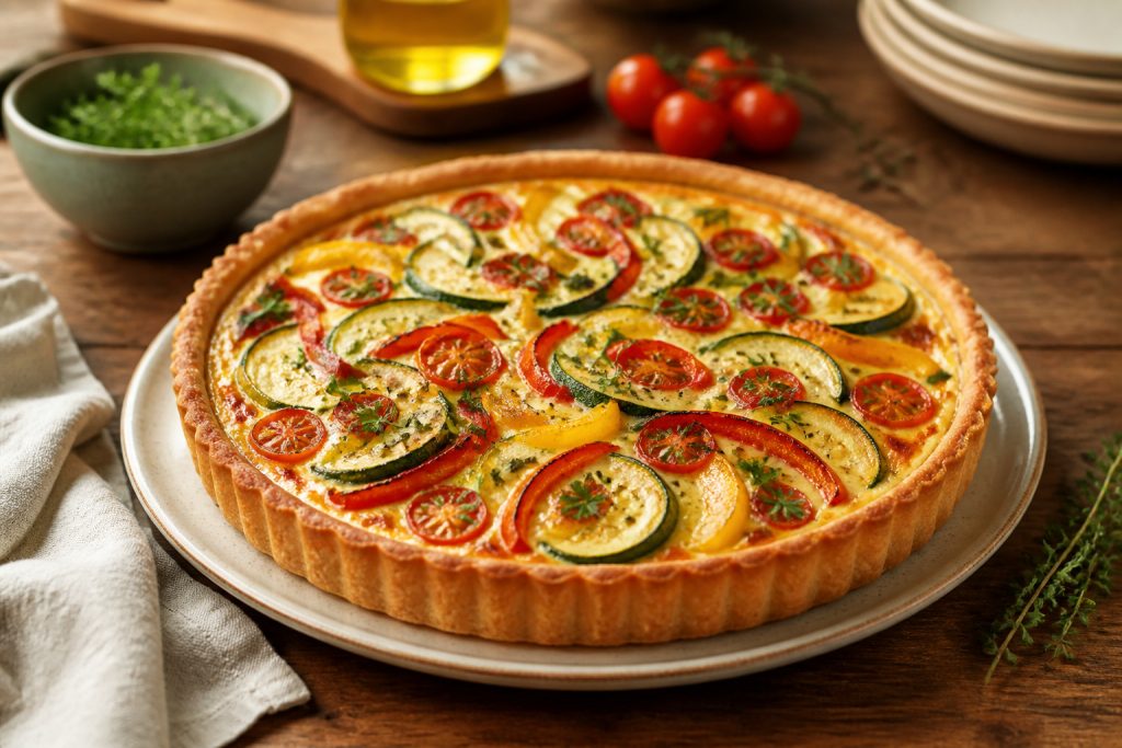 Tarte aux légumes : le secret d'une pâte parfaite