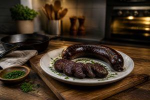 Réussir la cuisson du boudin noir : poêle, four, pochage