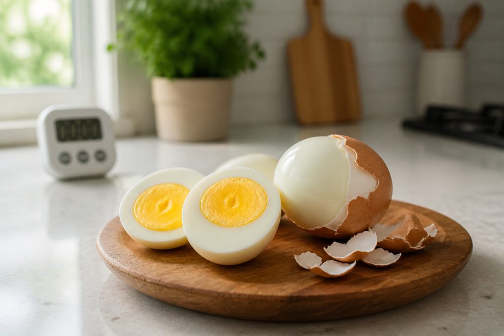 Cuisson œuf dur : 9-12 minutes pour un délice parfait