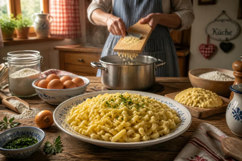 Spatzle alsaciens faits maison