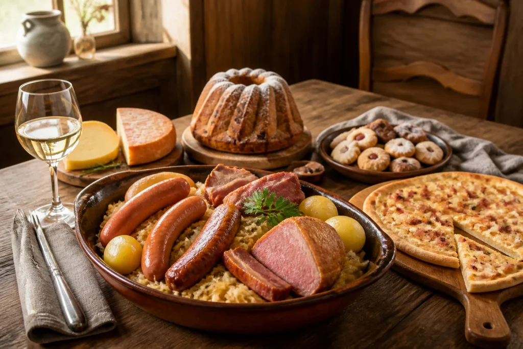 Festin alsacien saveurs traditionnelles