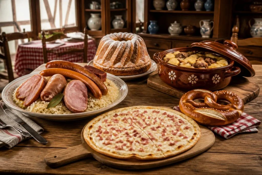 Festin alsacien authentique